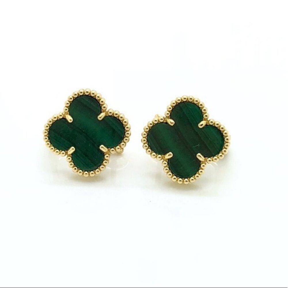 Authentic Van Cleef & Arpels Vintage Alhambra Earrings
